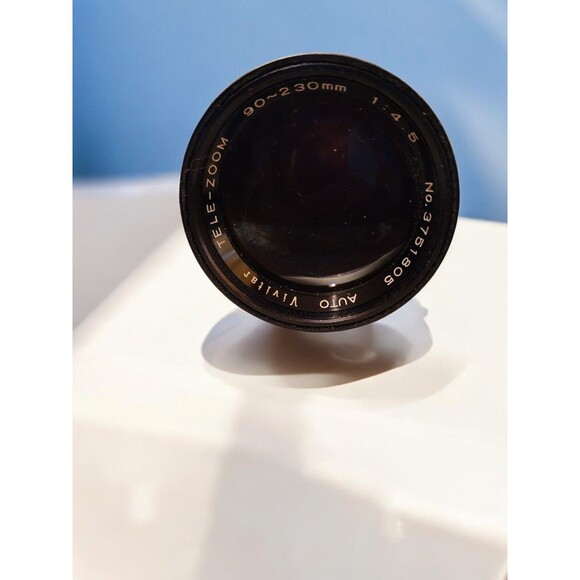 Vivitar 90–230mm f/4.5 Tele-Zoom Lens – Minolta MD Mount w/ Case & Cap – Japan - Picture 9 of 11